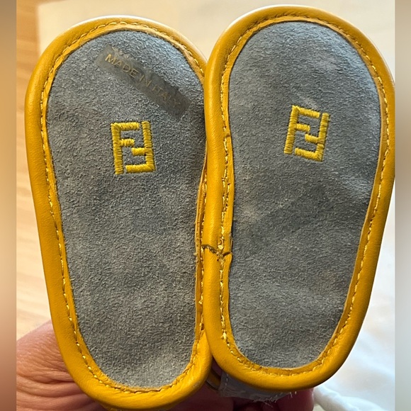 Authentic Fendi Baby Shoes - Picture 3 of 5